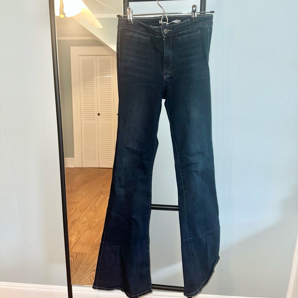 Tractr Dark Blue Denim Jeans